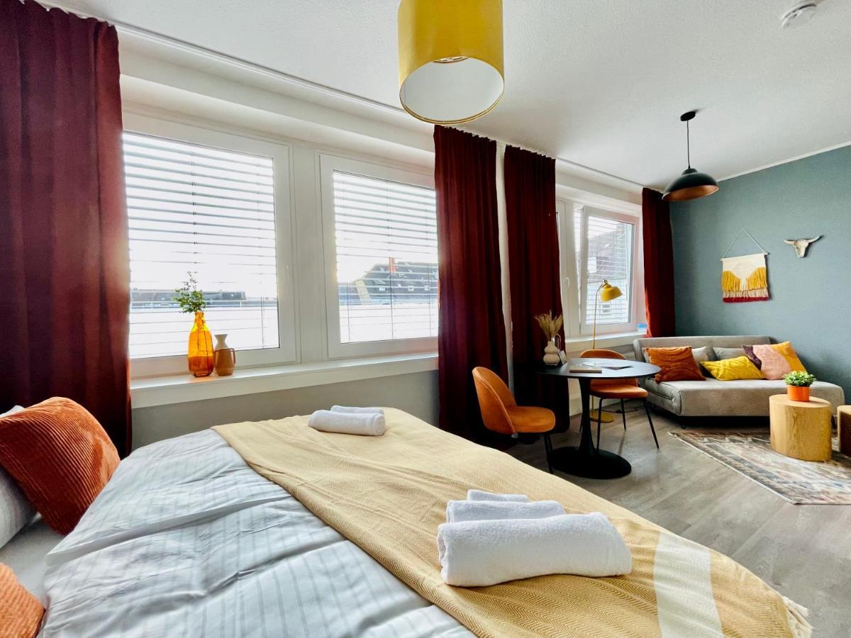 Klassen Stay - Exklusives Apartment Am Hbf - Kueche, Netflix, Kingsizebett Coblenza Exterior foto